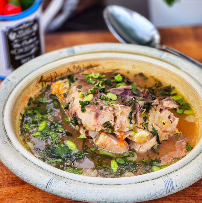 ciorbă de pește, hai să-l numim crap