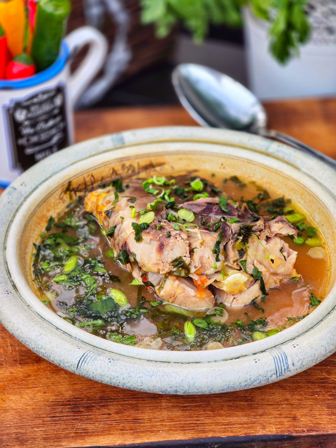 ciorbă de pește, hai să-l numim crap